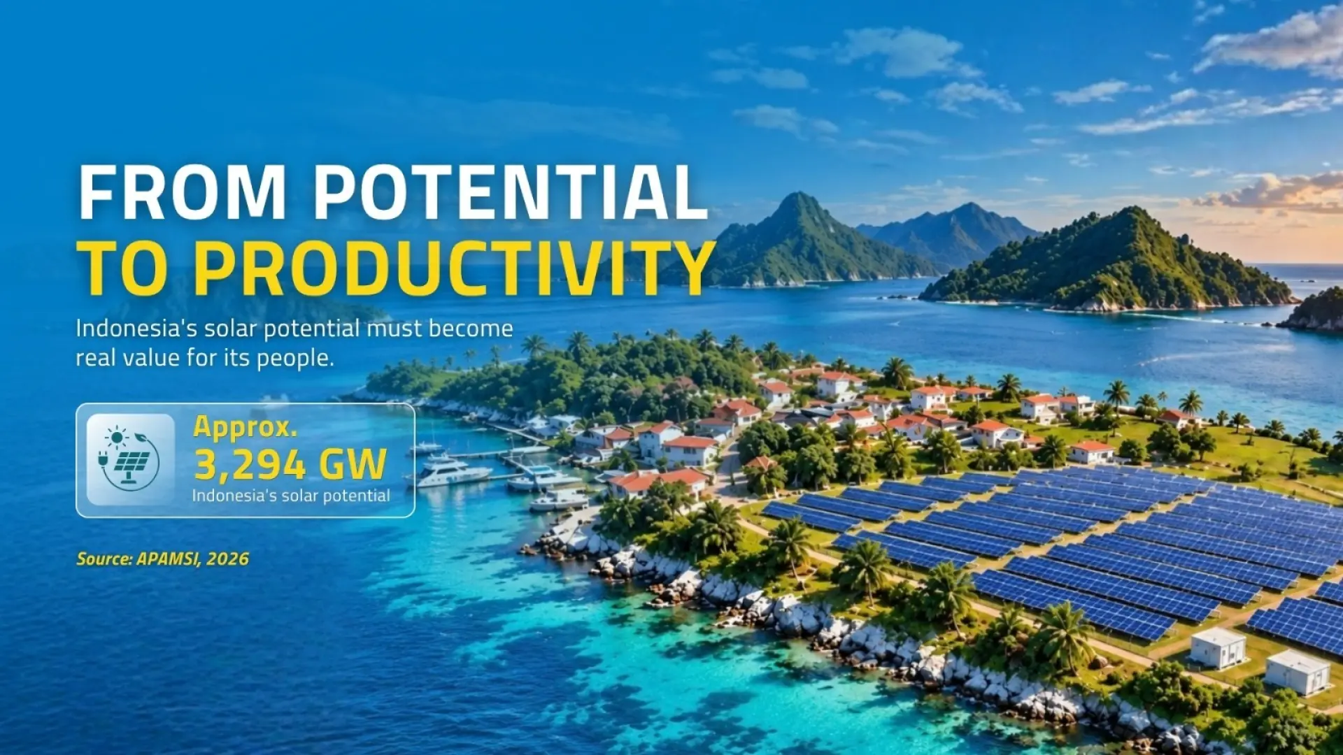 Apollo Solar Indonesia: Indonesia's Solar Potential Must Be Turned Into Real Productivity for the People